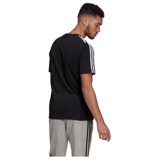 Adidas Ανδρική κοντομάνικη μπλούζα Essentials 3-Stripes Adidas Ανδρική κοντομάνικη μπλούζα Essentials 3-Stripes